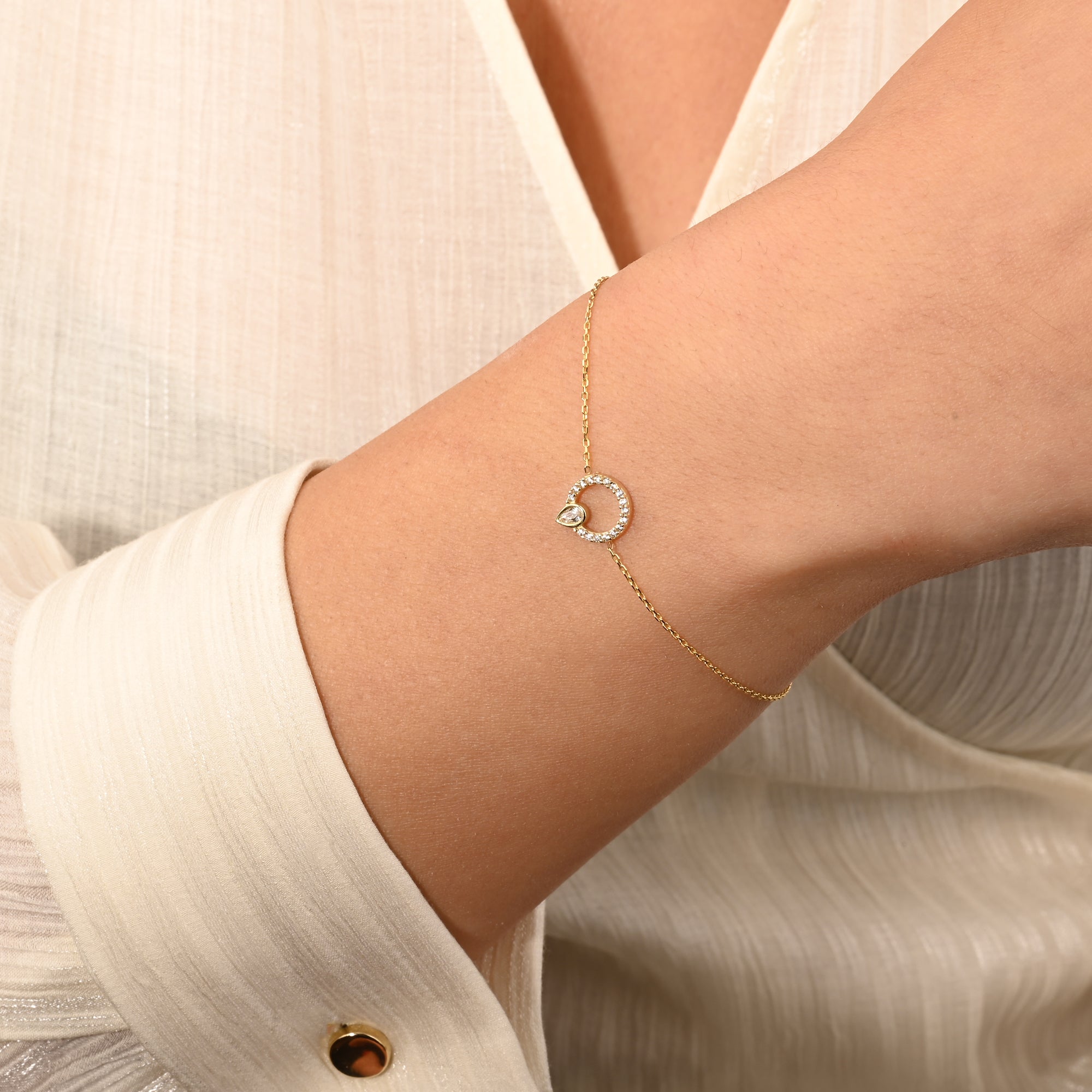 Damla Taşlı Bileklik