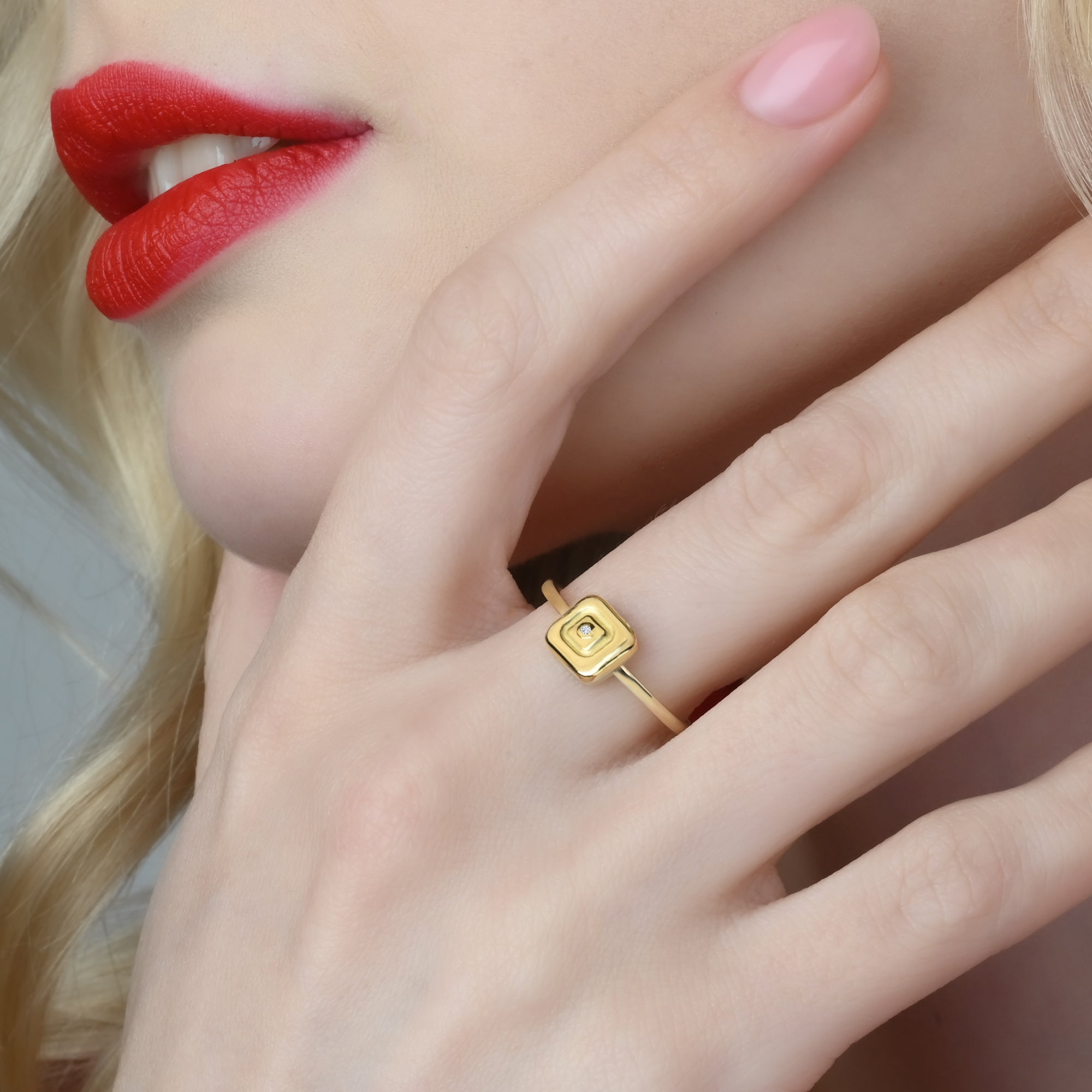 Elité Capsule Nude Pul Yüzük