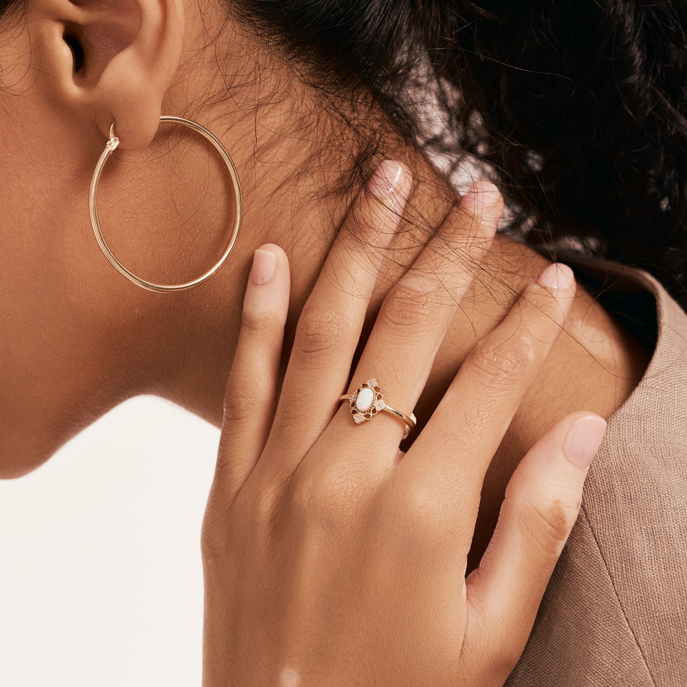 Vintage Opal Yüzük