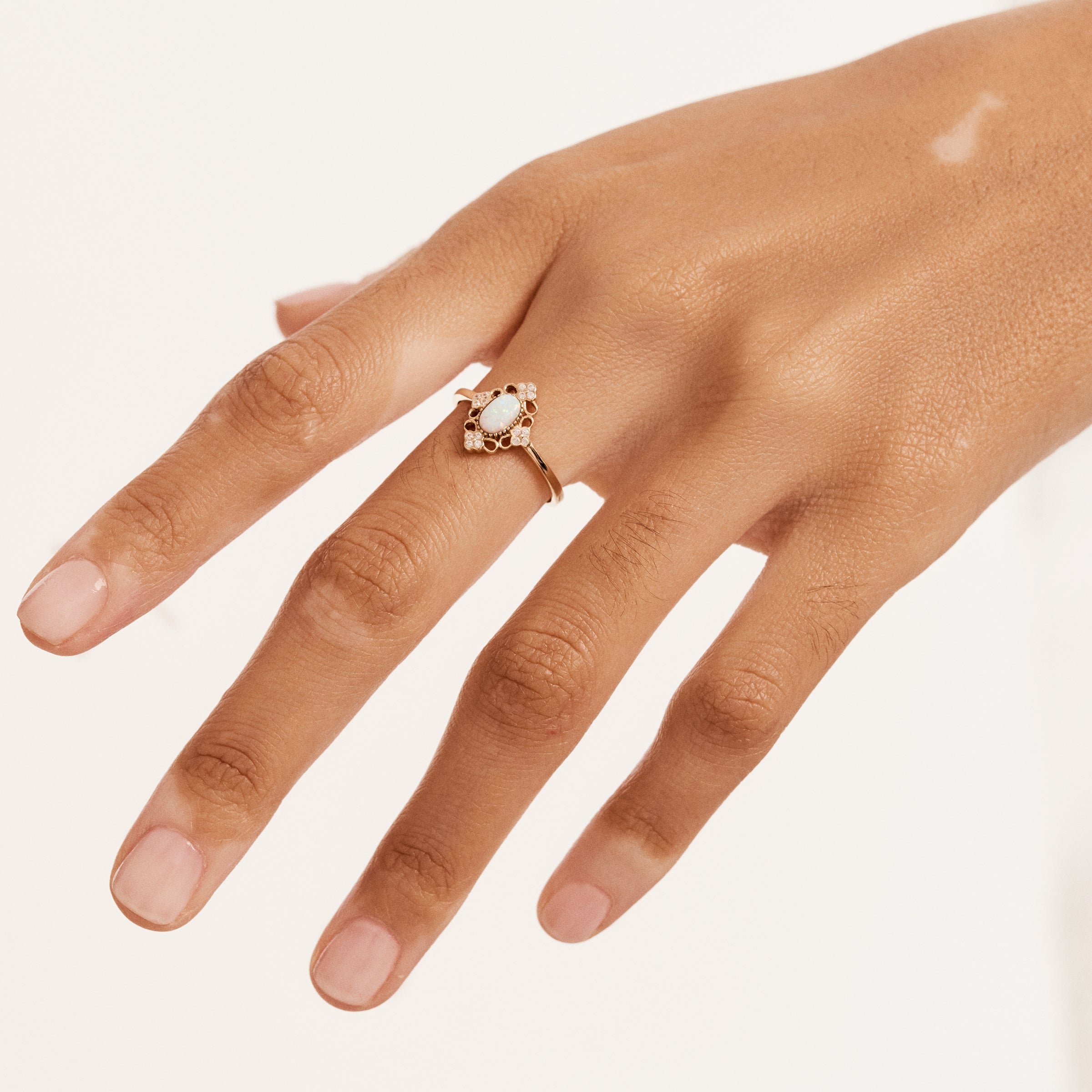 Vintage Opal Yüzük