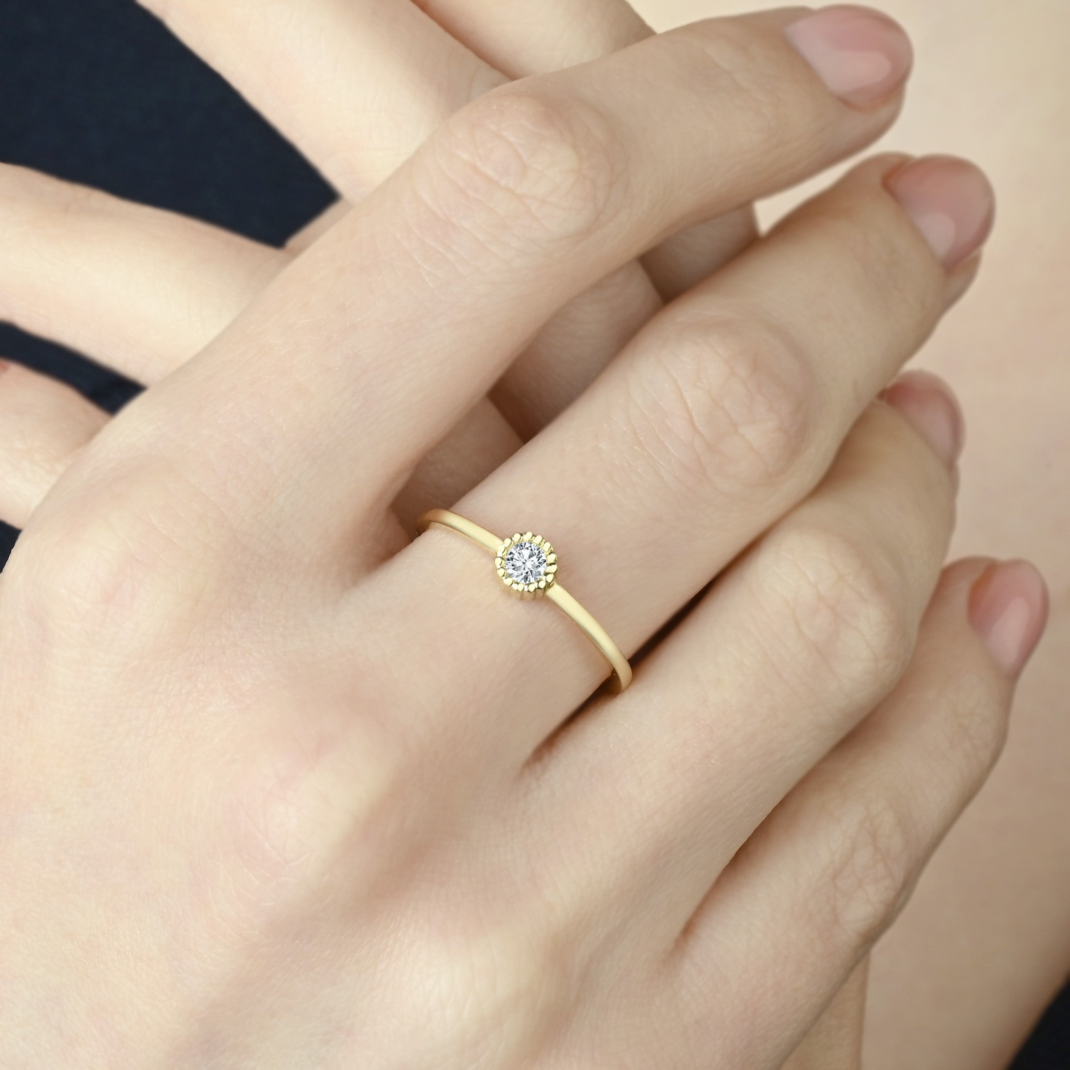 Elité Capsule Mini Tanem Yüzük