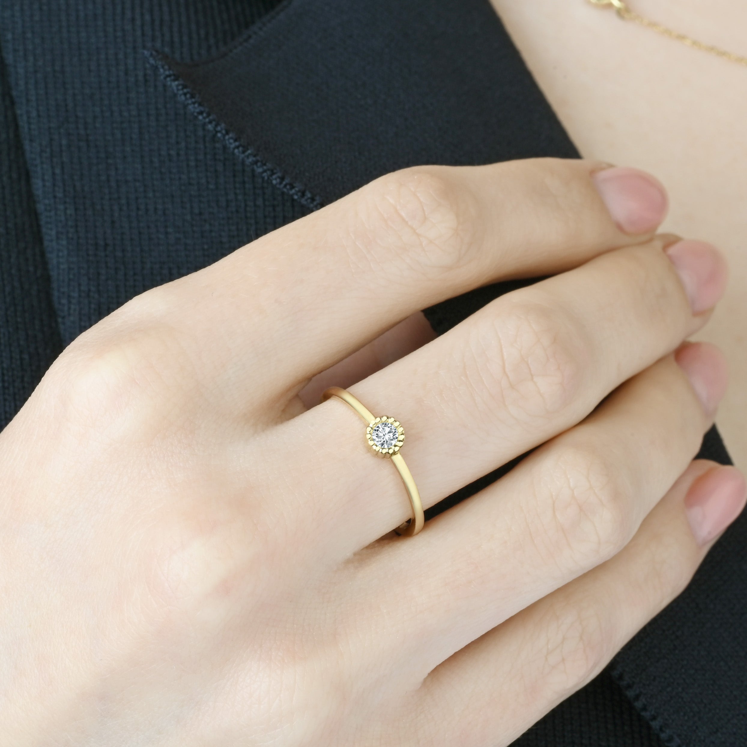 Elité Capsule Mini Tanem Yüzük