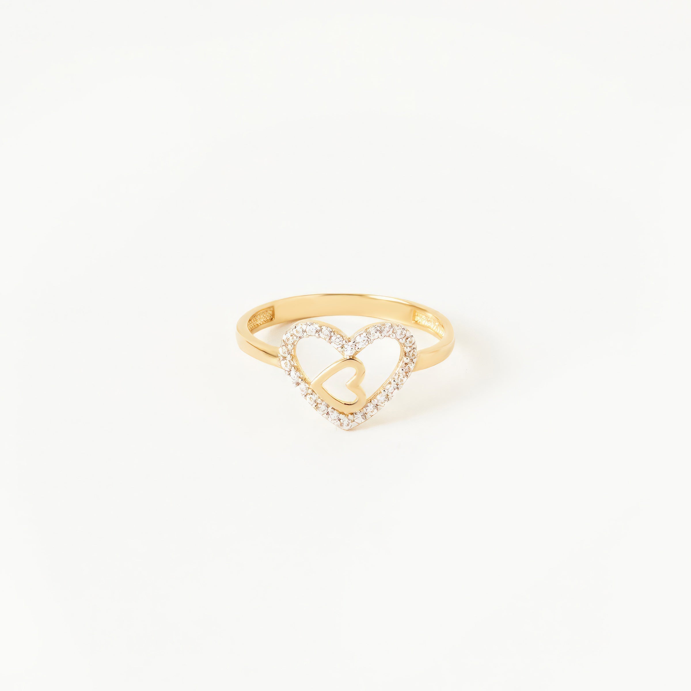 Kalpli Tasarım Altın Yüzük