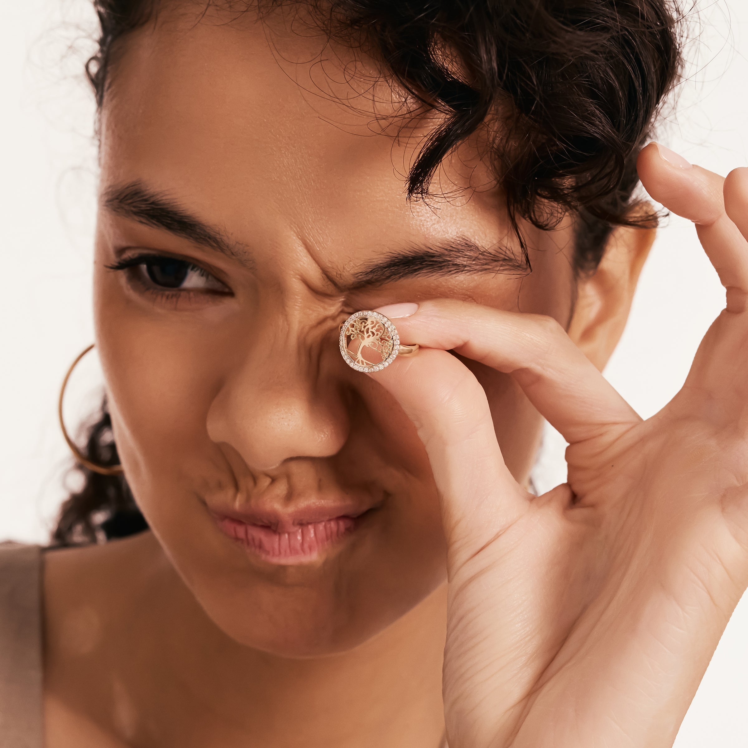 Hayat Ağacı Altın Yüzük