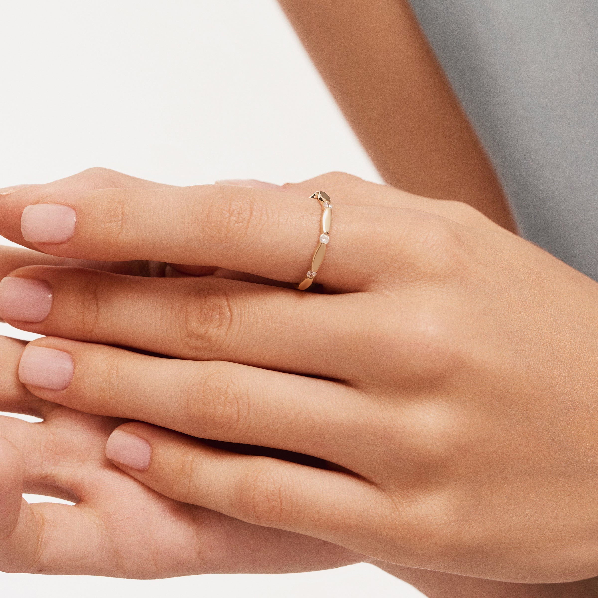 Minimal Klasik Altın Yüzük