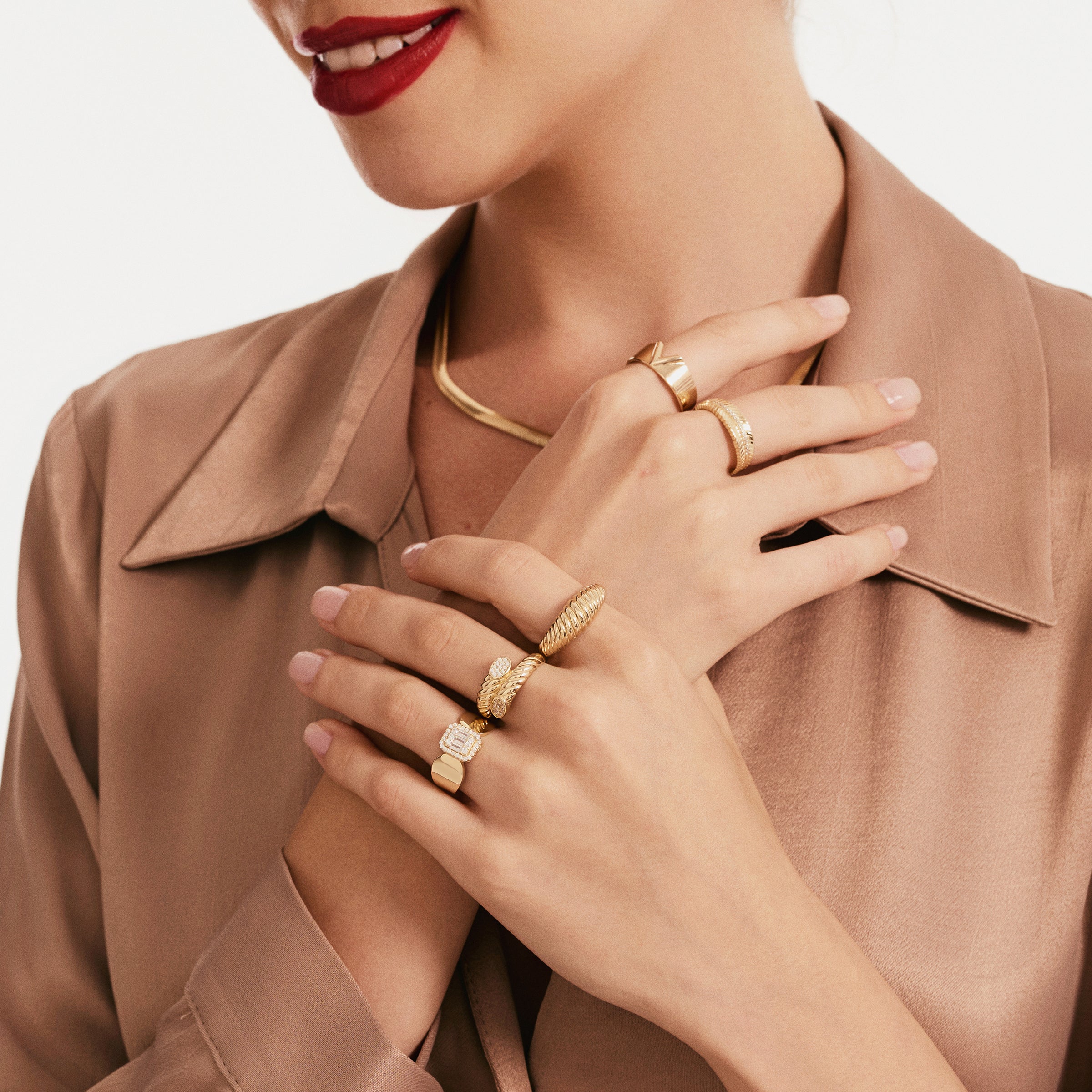 Kruvasan Altın Yüzük