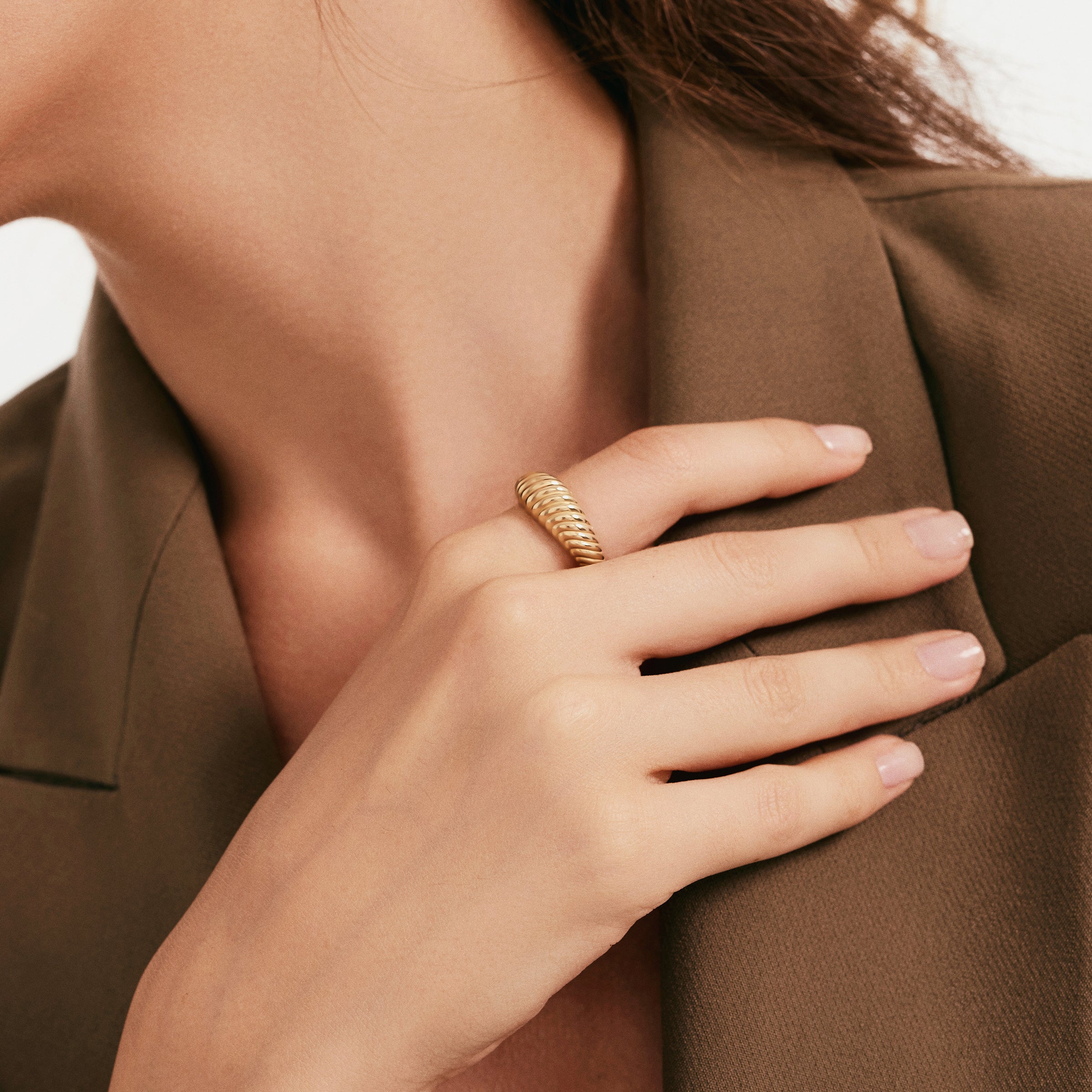 Kruvasan Altın Yüzük