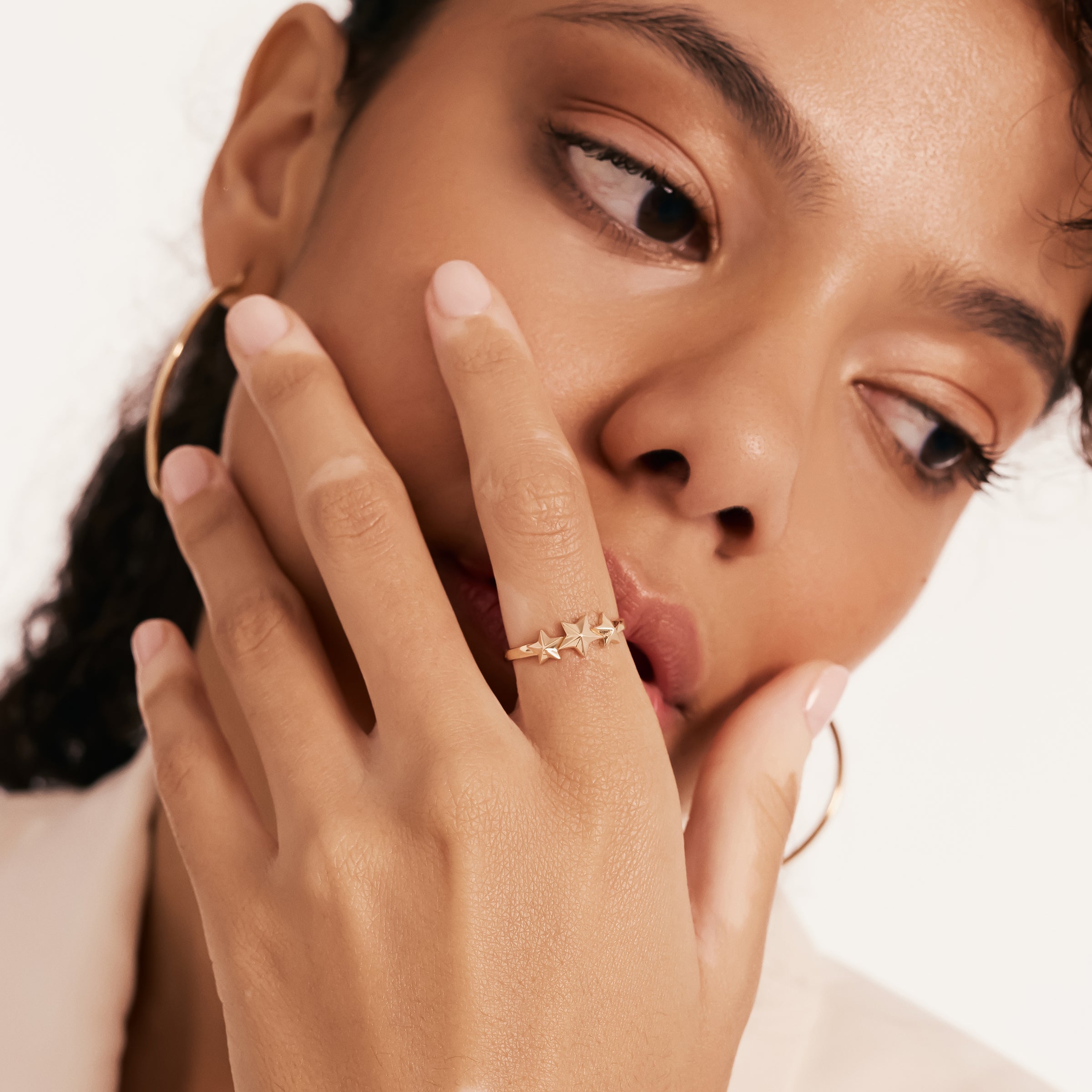 Yıldızlı Altın Yüzük