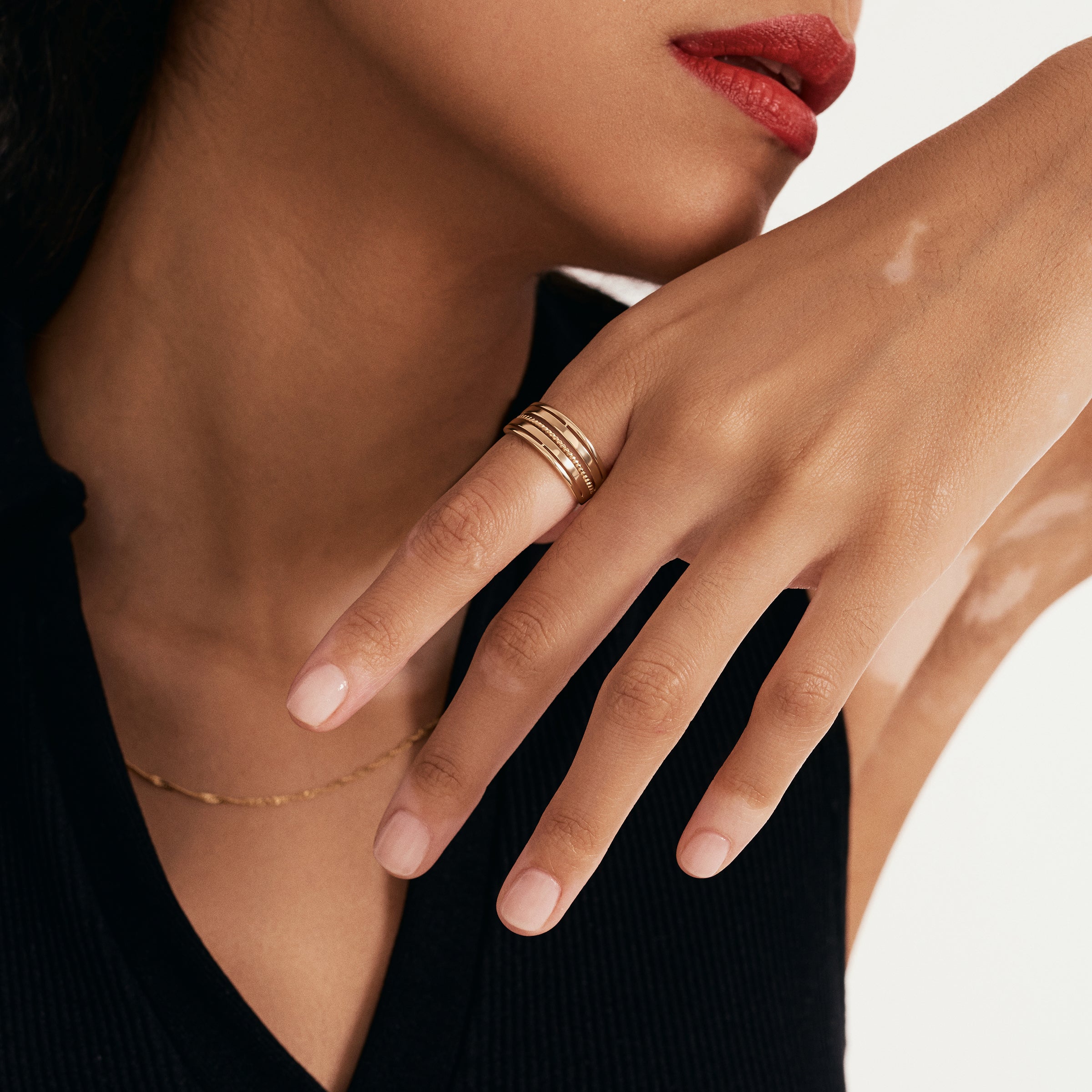 Sıralı AltınYüzük