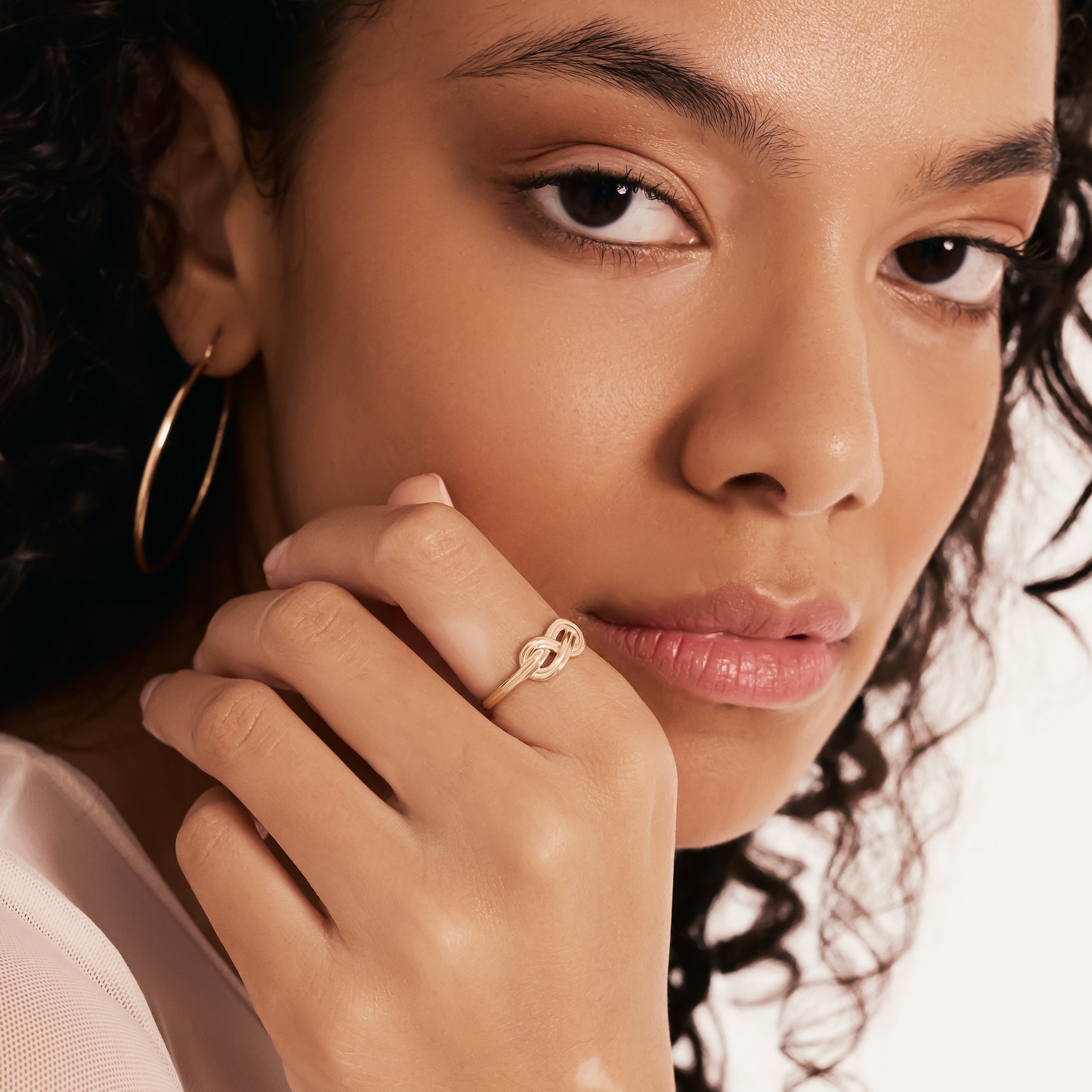 Özel Tasarım Sonsuzluk Altın Yüzük