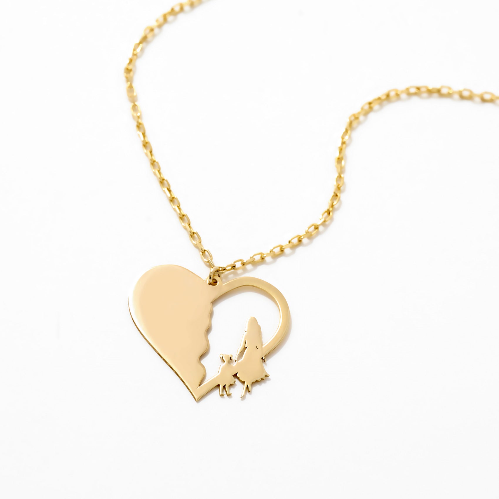 Anne - Çocuk Kişiselleştirilebilir Kolye