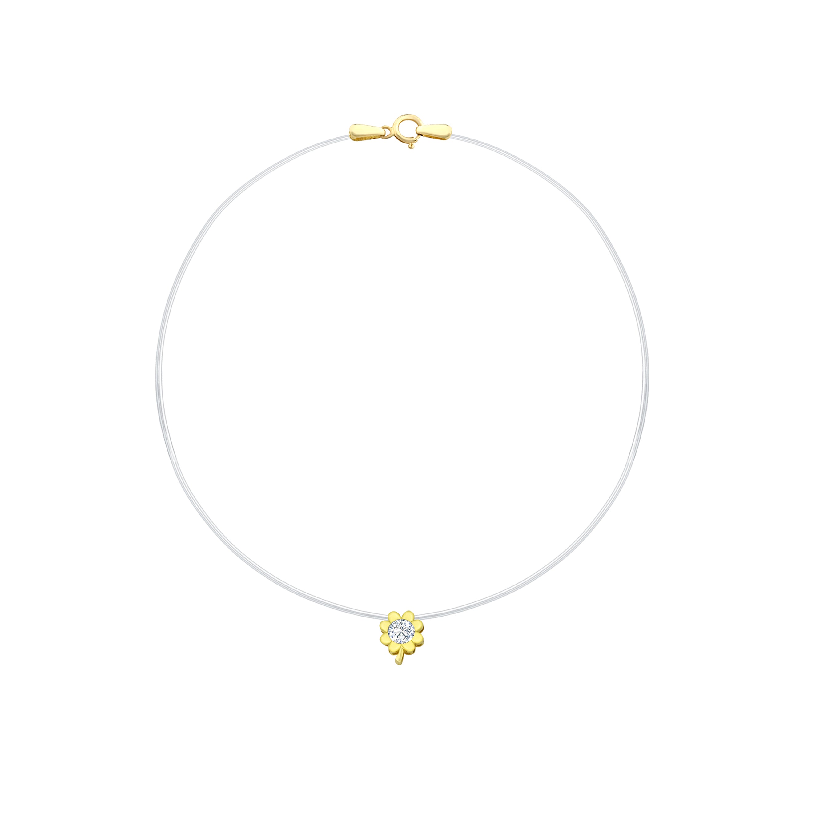 Yonca Hayalet Kolye / büyük