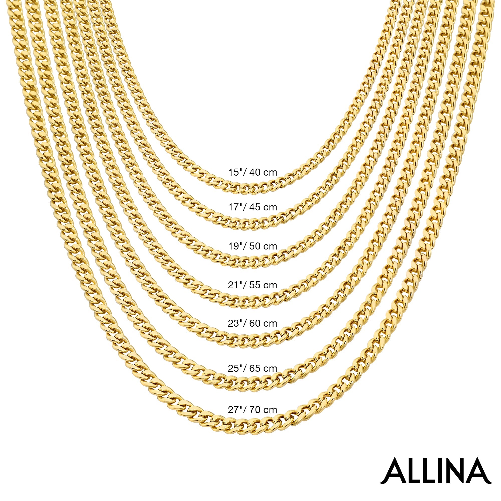 14K Gold Cuban Link Chain Necklace - 1.40mm | Sleek & Durable Gold Jewelry